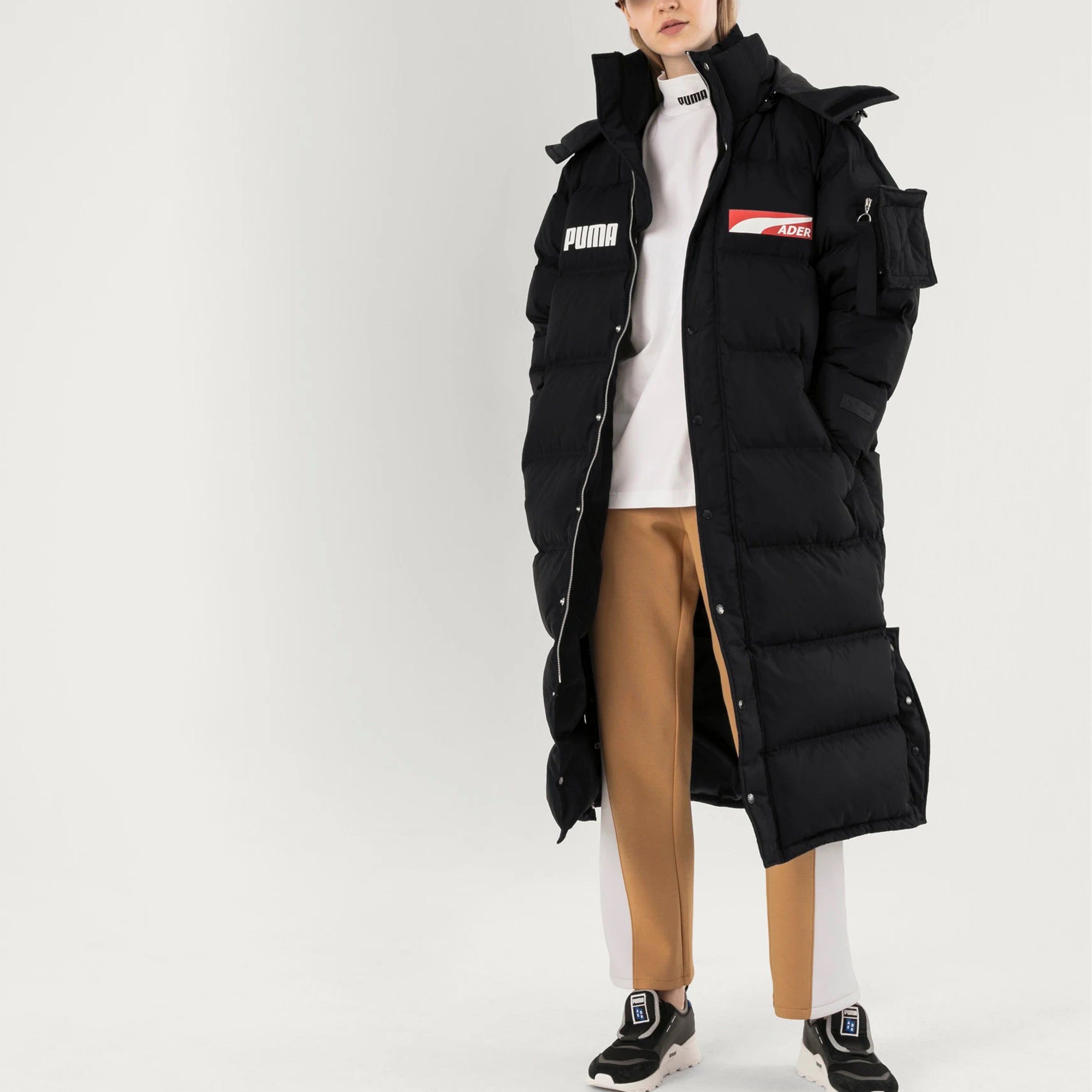 Puma X Ader Error Down Coat 'Black' 576956-01 sold by KicksCrew product image thumbnail 5
