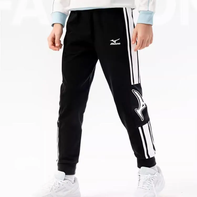 (GS) Mizuno Regular Track Pants 'Black' 32CF3906 sold by KicksCrew product image thumbnail 2