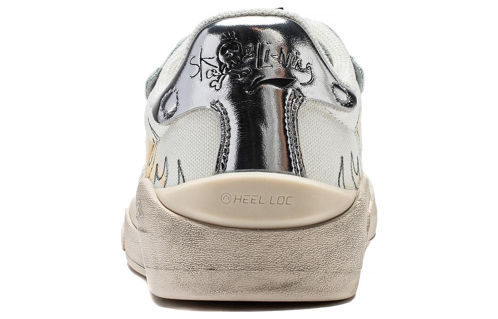 (WMNS) Li-Ning Skate General 'White Graffiti' AEPSA50-7 sold by KicksCrew product image thumbnail 5