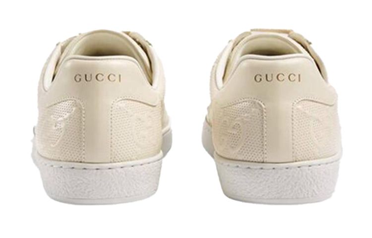 Gucci Ace 'GG Embossed - White' 625787-1XK10-9022 sold by KicksCrew product image thumbnail 4