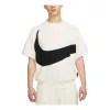 Nike Sportswear Swoosh Big Logo T-shirt 'Off White' FB7872-113 sold by KicksCrew