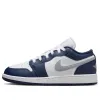 (GS) Air Jordan 1 Low 'Midnight Navy Wolf Grey' 553560-141 sold by KicksCrew