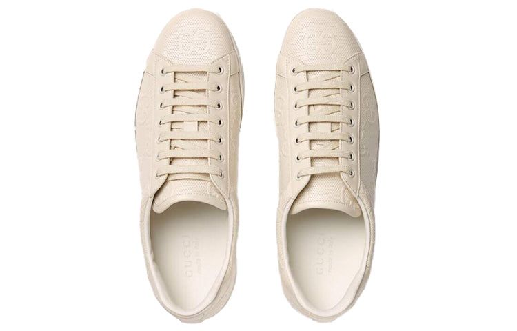 Gucci Ace 'GG Embossed - White' 625787-1XK10-9022 sold by KicksCrew product image thumbnail 3