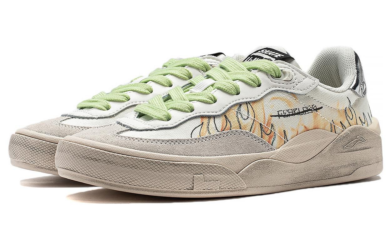(WMNS) Li-Ning Skate General 'White Graffiti' AEPSA50-7 sold by KicksCrew product image thumbnail 3