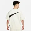 Nike Sportswear Swoosh Big Logo T-shirt 'Off White' FB7872-113 sold by KicksCrew