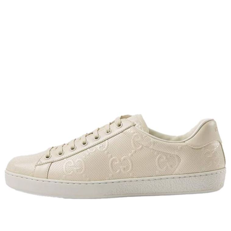 Gucci Ace 'GG Embossed - White' 625787-1XK10-9022 sold by KicksCrew