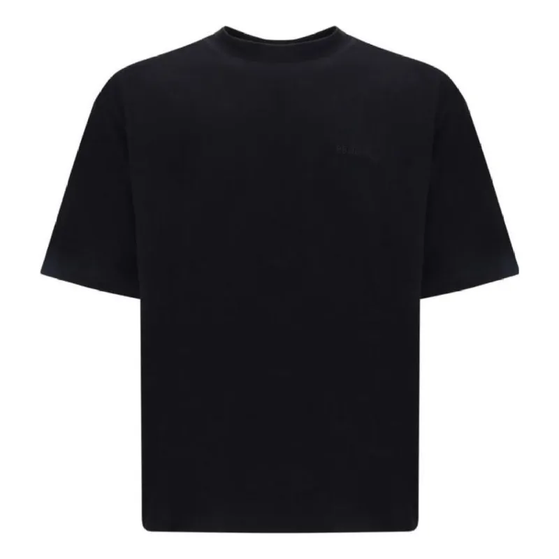 Balenciaga BB Corporate T-shirt Medium Fit 'Black' 612966TJV878190 sold by KicksCrew