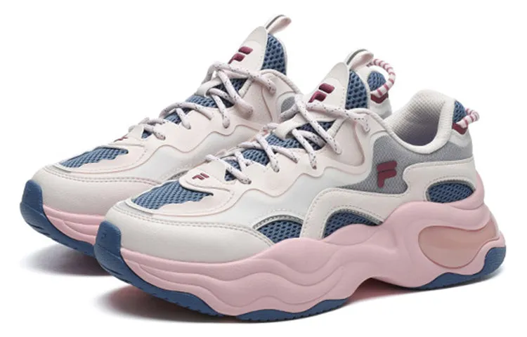 (WMNS) FILA FUSION Bubble Sneakers 'White Pink Blue' T12W227310FAM sold by KicksCrew product image thumbnail 2