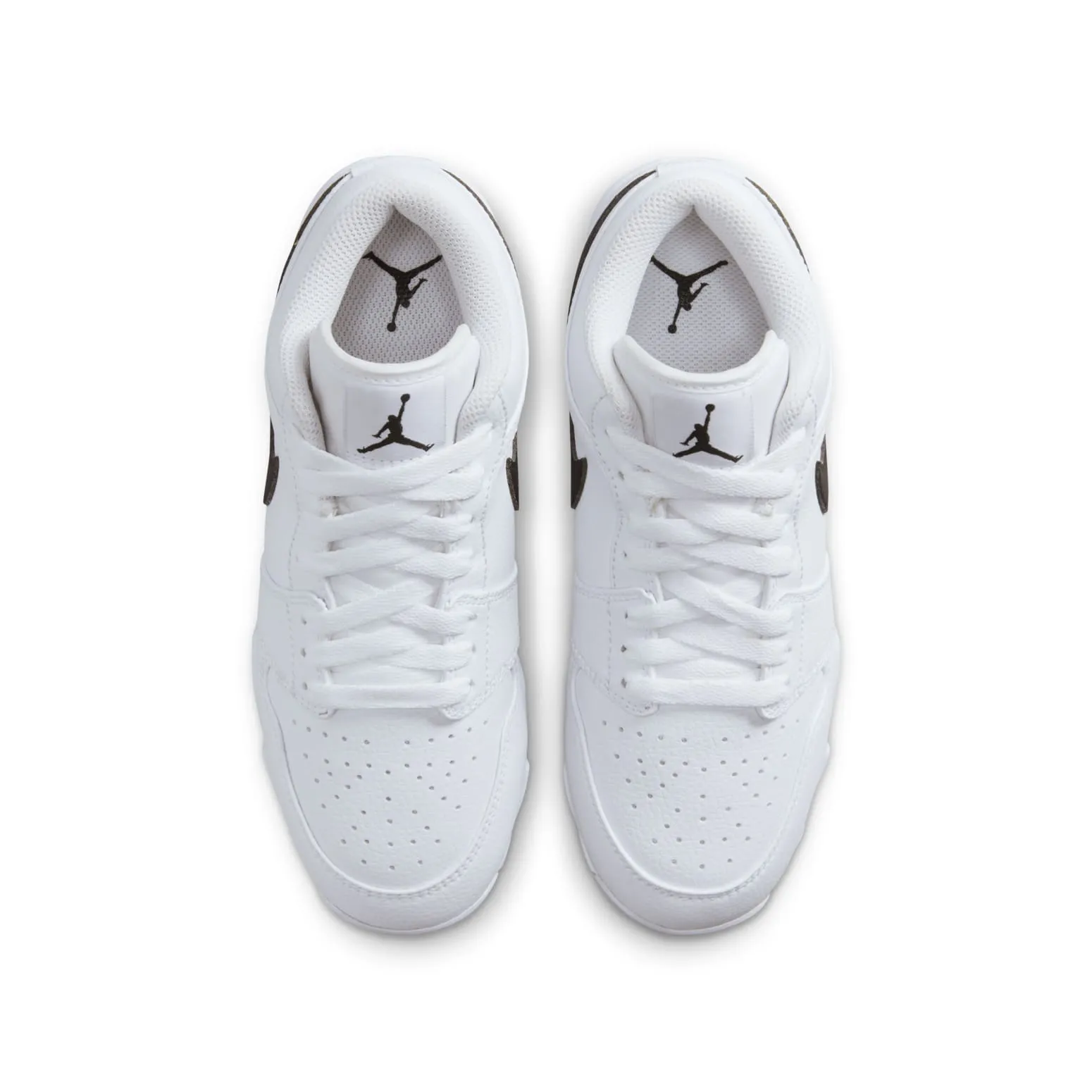(GS) Air Jordan 1 Low Cleat 'White Black' HF6885-100 sold by KicksCrew product image thumbnail 3