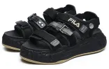 FILA FM-15 x Mihara Yasuhiro Sandals 'Black' F12M224403FBK sold by KicksCrew