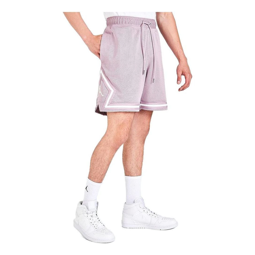 Air Jordan Diamond Mesh Shorts 'Plum Fog' DM1367-501 sold by KicksCrew