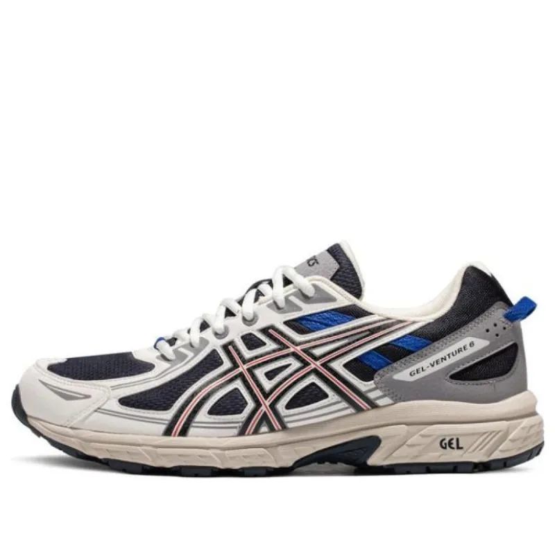Asics Gel-Venture 6 'White Black Red' 1011B550-003 sold by KicksCrew