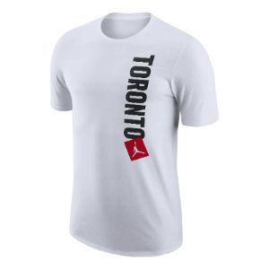 Air Jordan Toronto Raptors Essential Statement NBA T-shirt 'White' DV5837-100 sold by KicksCrew