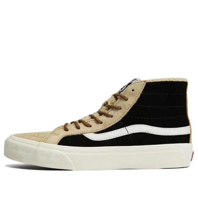 Vans Sk8-Hi 38 Decon VR3 SF Sherpa 'Tan Black' VN0A4BX6Y3U sold by KicksCrew