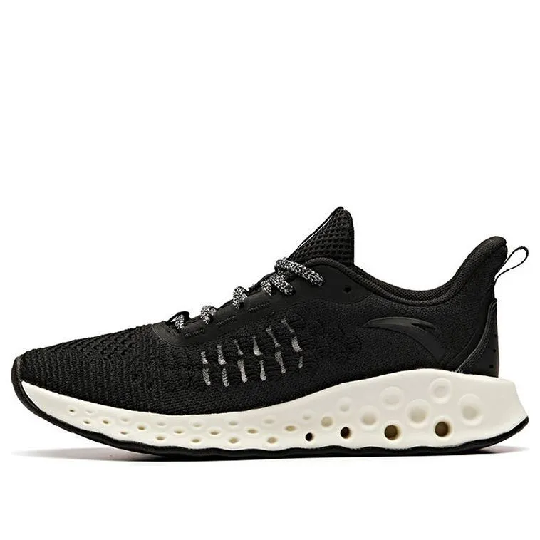 (WMNS) ANTA Running Series Sneakers 'Black and White' 12925588-2 sold by KicksCrew