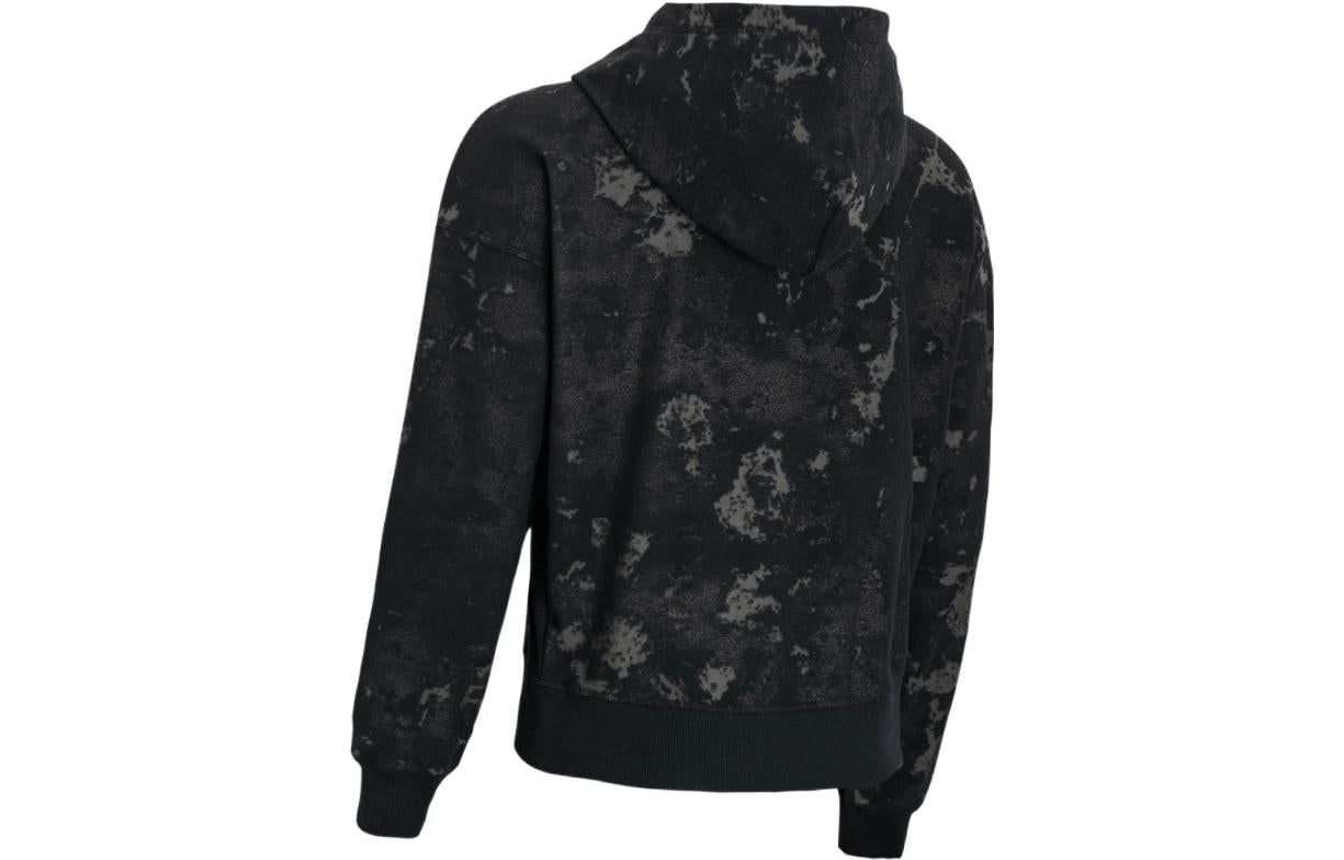 (WMNS) Under Armour Journey Terry Hoodie 'Black Grey' 1376915-001 sold by KicksCrew product image thumbnail 2