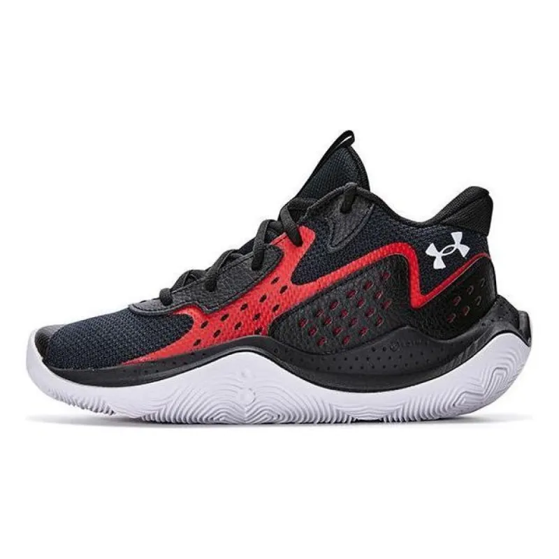 (GS) Under Armour Jet '23 'Black Red' 3026635-001-NEW sold by KicksCrew