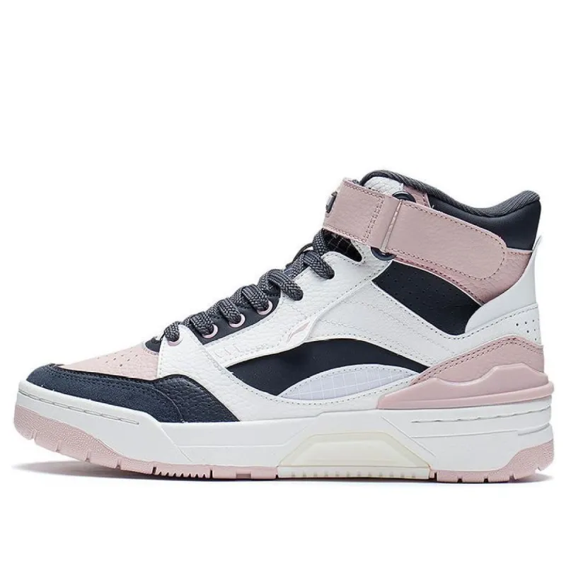 (WMNS) Li-Ning RSR 101 High 'White Black Pink' ABCS086-1 sold by KicksCrew