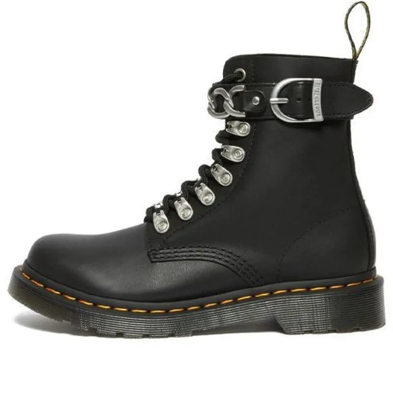 RickOwens×Dr.Martens Mega Lace BootBlack Rick Owens Black Dr. Martens Edition 1460 DMXL Mega Lace