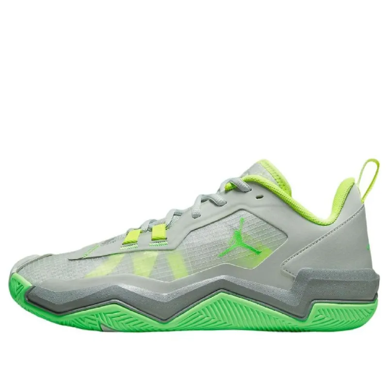 Air Jordan One Take 4 Shoes 'Grey Green Strike' DZ3338-003 sold by KicksCrew