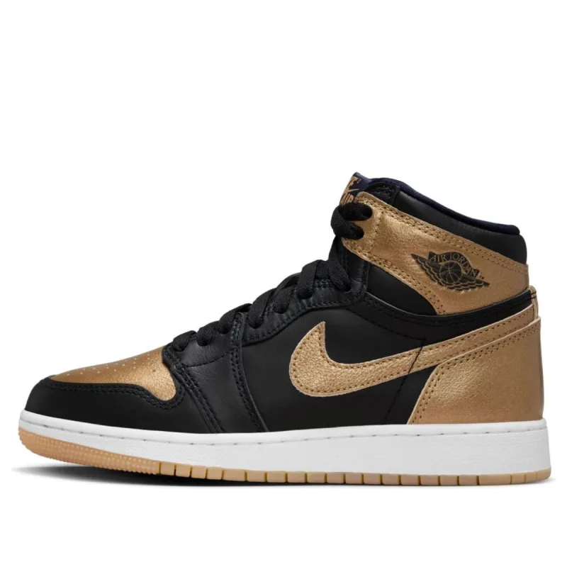 (GS) Air Jordan 1 Retro High OG 'Metallic Gold' FD1437-071 sold by KicksCrew