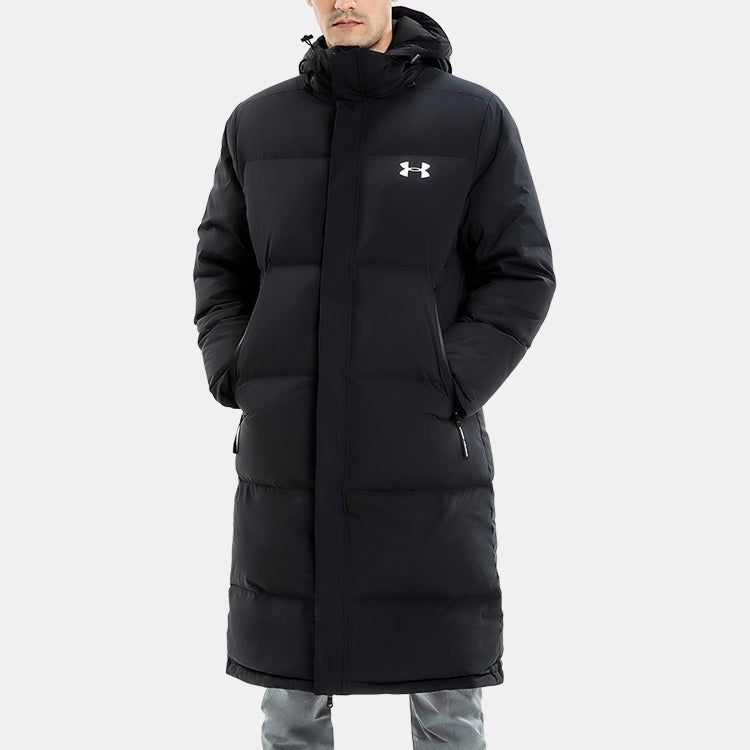 Under Armour Long Down Bench Coat 'Black' 1345057-001 sold by KicksCrew product image thumbnail 4