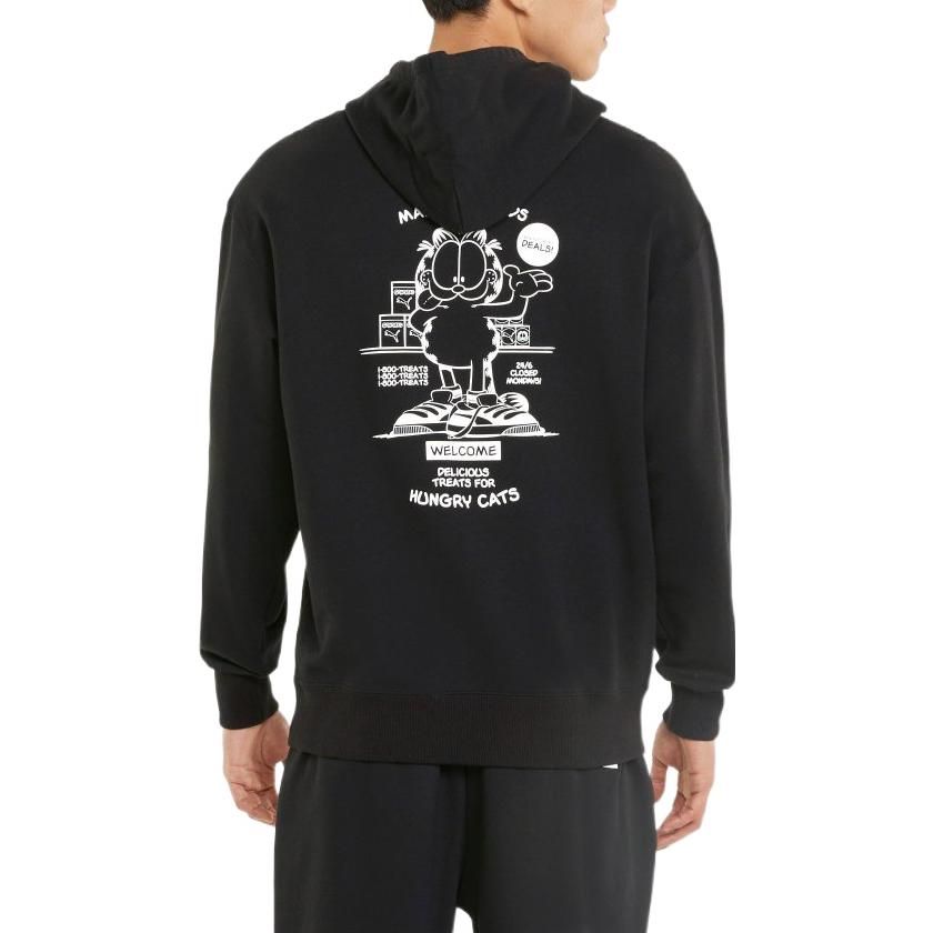 Puma x GARFIELD Hoodie 'Black' 534435-01 sold by KicksCrew product image thumbnail 4