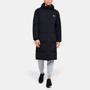 Under Armour Long Down Bench Coat 'Black' 1345057-001 sold by KicksCrew