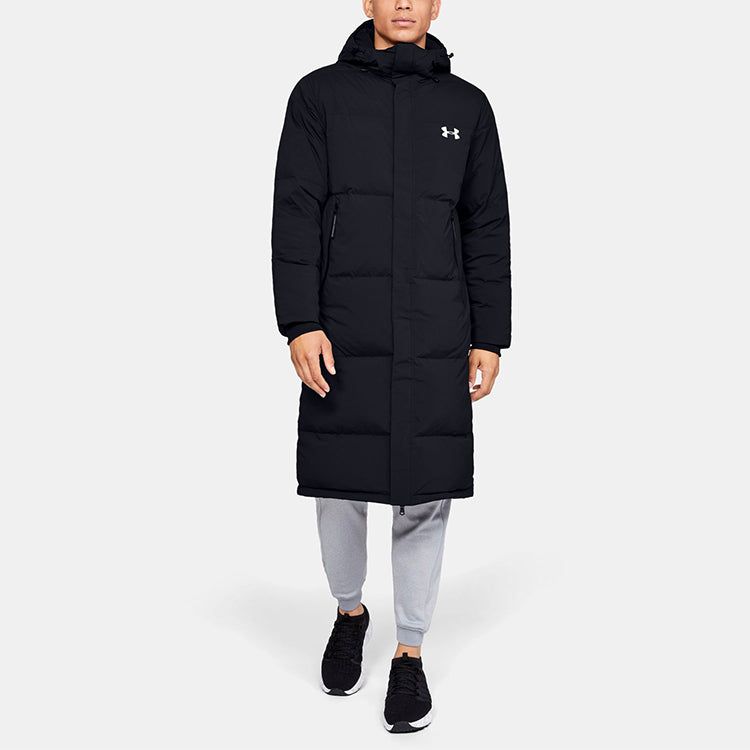 Under Armour Long Down Bench Coat 'Black' 1345057-001 sold by KicksCrew product image thumbnail 3