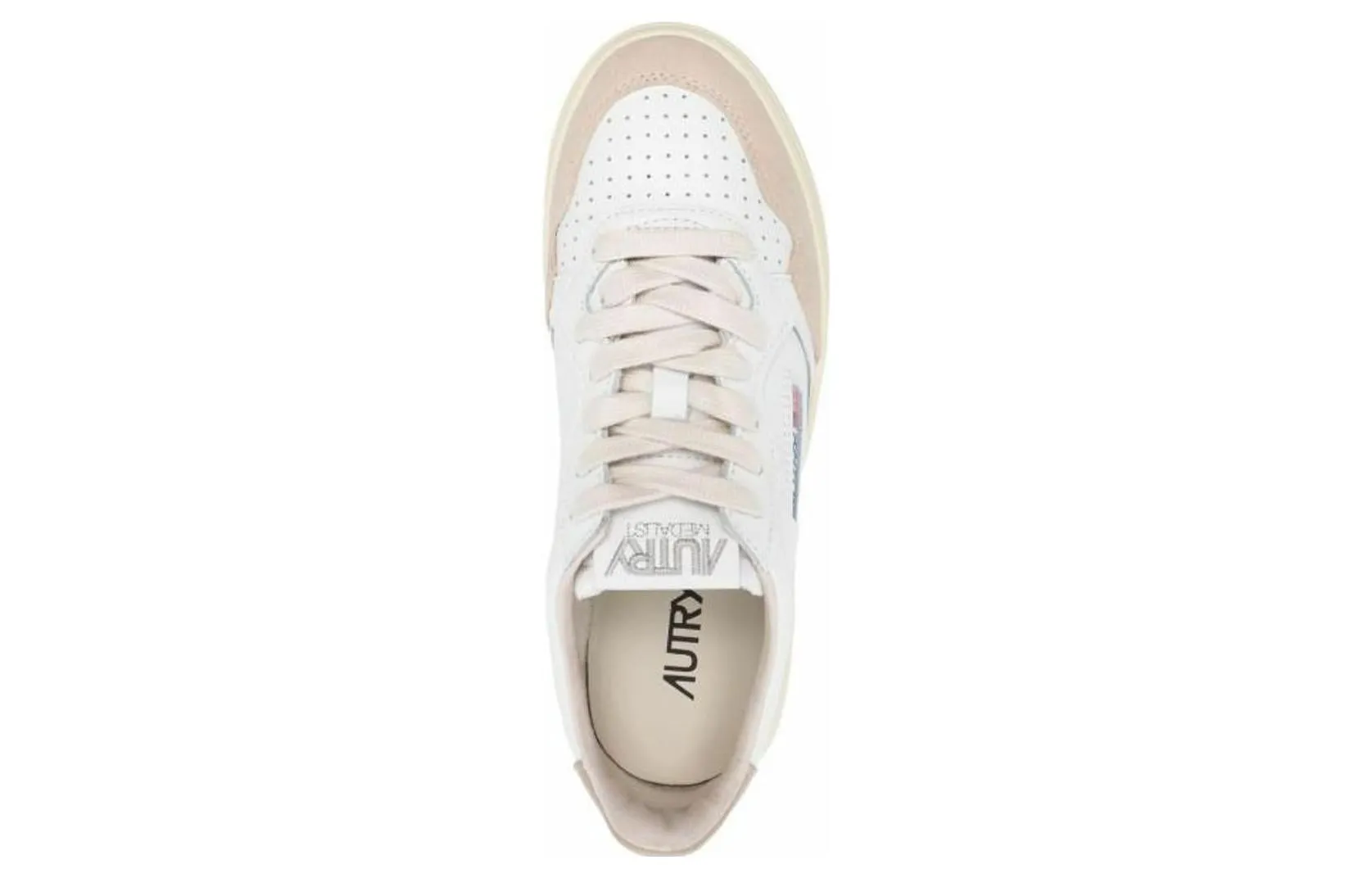 (WMNS) AUTRY Medalist Low Leather and Suede 'White Beige' AULW-LS58 sold by KicksCrew product image thumbnail 4