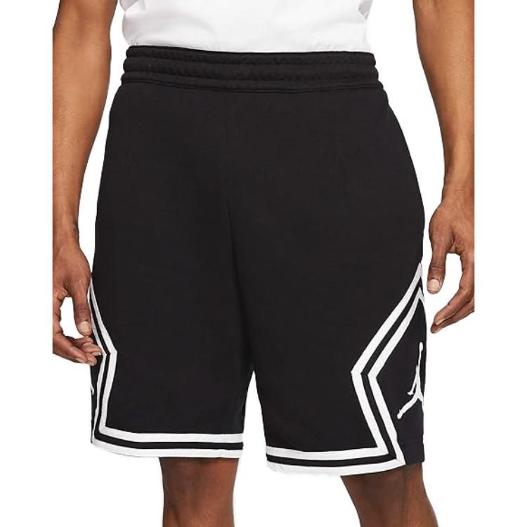 Air Jordan Jumpman Fleece Diamond Shorts 'Black' CV7317-012 sold by KicksCrew product image thumbnail 4