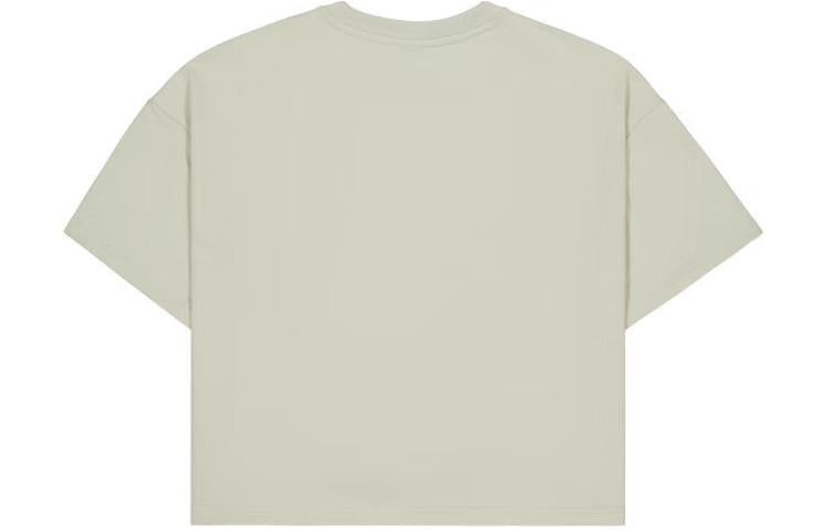 (WMNS) New Balance Cotton T-Shirt 'Grey' AWT31573-OVN sold by KicksCrew product image thumbnail 2