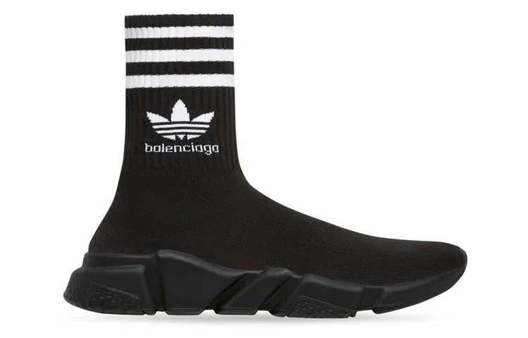 (WMNS) Balenciaga x adidas originals Speed 1.0 Sneakers 'Black' 717589WBDV11009 sold by KicksCrew product image thumbnail 2