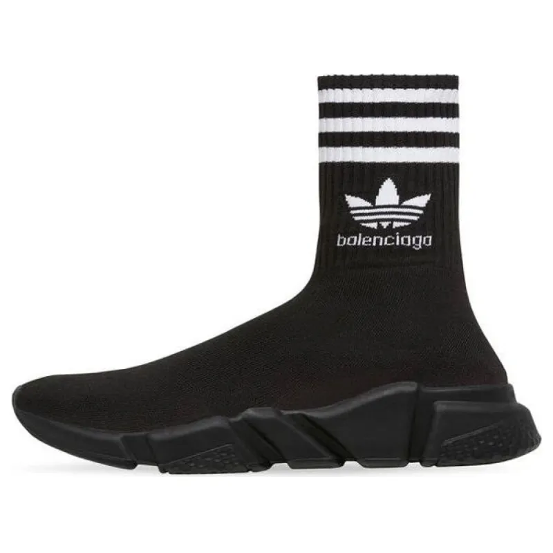 (WMNS) Balenciaga x adidas originals Speed 1.0 Sneakers 'Black' 717589WBDV11009 sold by KicksCrew