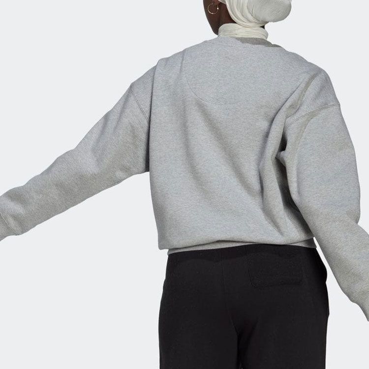 (WMNS) adidas Sweatshirt 'Grey' HM2850 sold by KicksCrew product image thumbnail 4