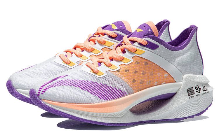 (WMNS) Li-Ning Essential 'White Orange Purple' ARHR122-7 sold by KicksCrew product image thumbnail 3