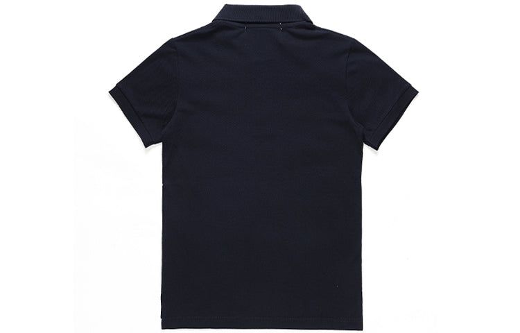 COMME des GARCONS PLAY Polo Red Emblem 'Navy' AZ-T006-051-2 sold by KicksCrew product image thumbnail 2