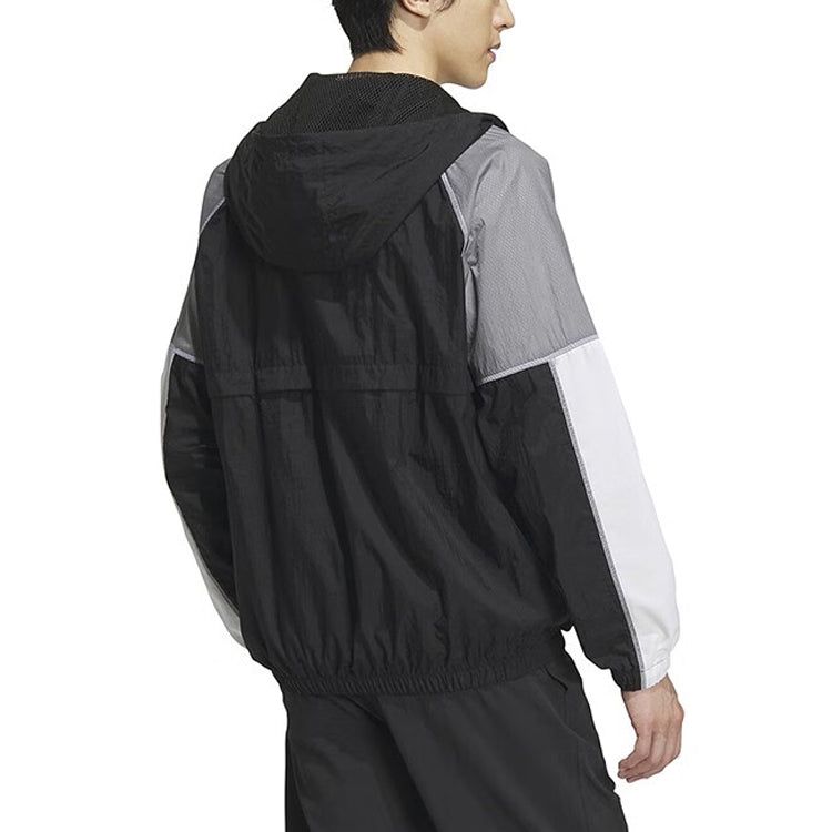 Adidas Neo Vibe Collective Windbreaker Jackets 'Black' IA6742 sold by KicksCrew product image thumbnail 3