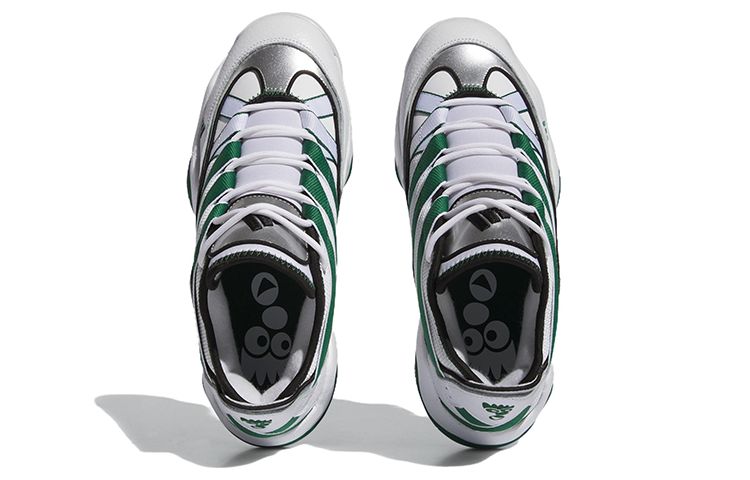 adidas originals Top ten 'White Green' IF1066 sold by KicksCrew product image thumbnail 5