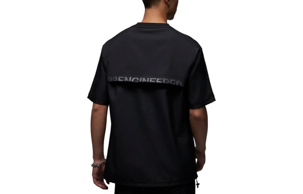 Air Jordan 23 Engineered Lightweight T-shirt 'Black' DX9643-010 sold by KicksCrew product image thumbnail 2