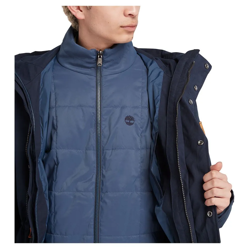 Timberland Snowdon Peak Fishtail Parka Jacket 'Navy' A6FYH-433 sold by KicksCrew product image thumbnail 2