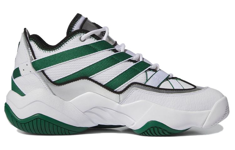adidas originals Top ten 'White Green' IF1066 sold by KicksCrew product image thumbnail 2