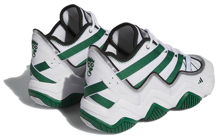 adidas originals Top ten 'White Green' IF1066 sold by KicksCrew product image thumbnail 4