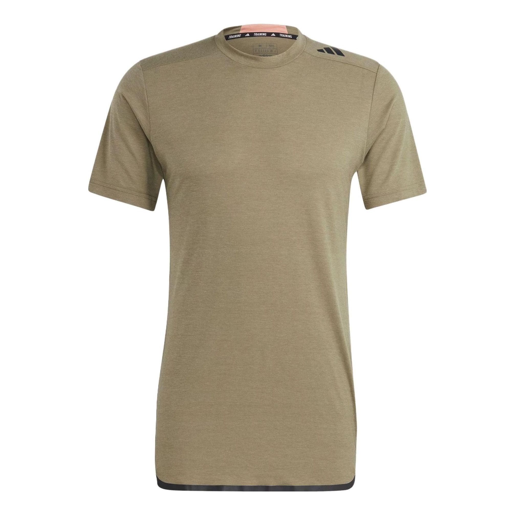 Adidas Designed For Training Pro Series Strength T-Shirts 'Olive Green' IL1457 sold by KicksCrew