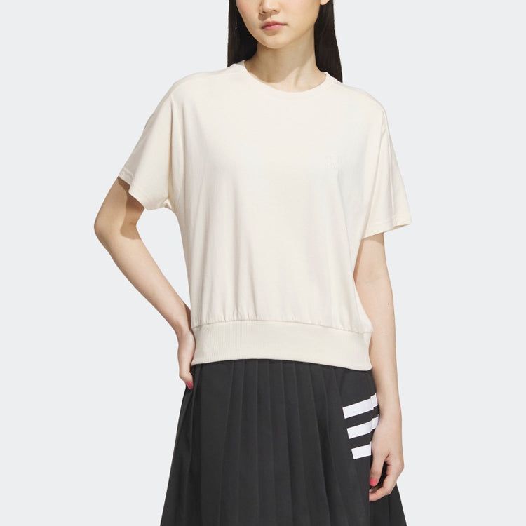 (WMNS) adidas Neo Short Sleeve Training T-Shirt 'White' IP3897 sold by KicksCrew product image thumbnail 2