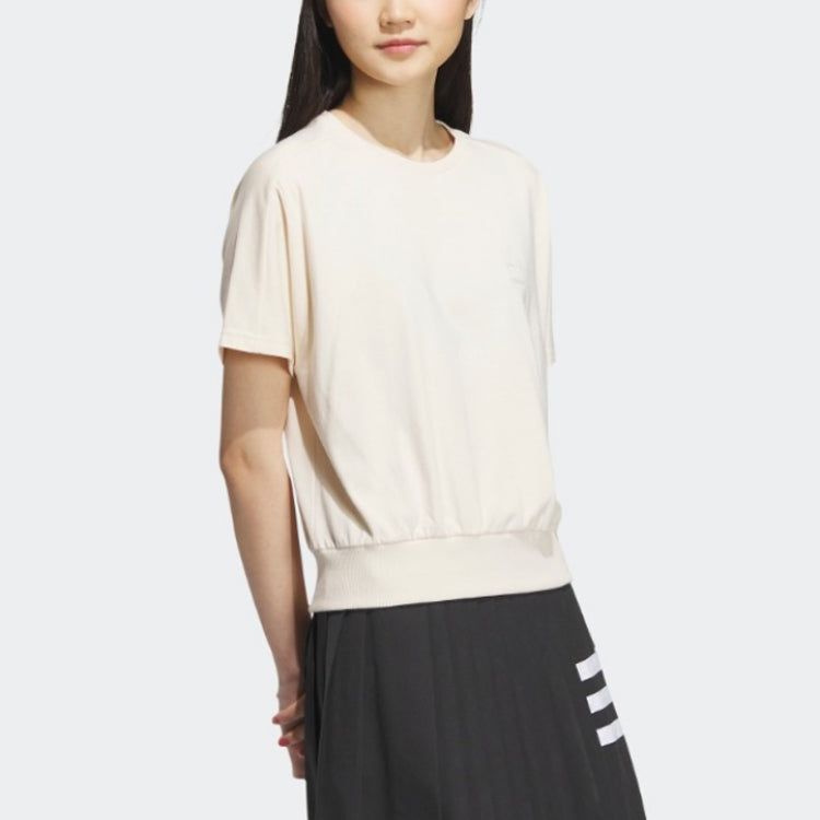 (WMNS) adidas Neo Short Sleeve Training T-Shirt 'White' IP3897 sold by KicksCrew product image thumbnail 4