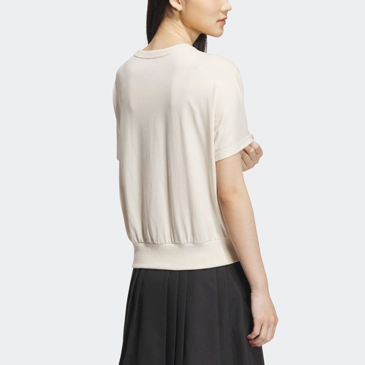 (WMNS) adidas Neo Short Sleeve Training T-Shirt 'White' IP3897 sold by KicksCrew product image thumbnail 3