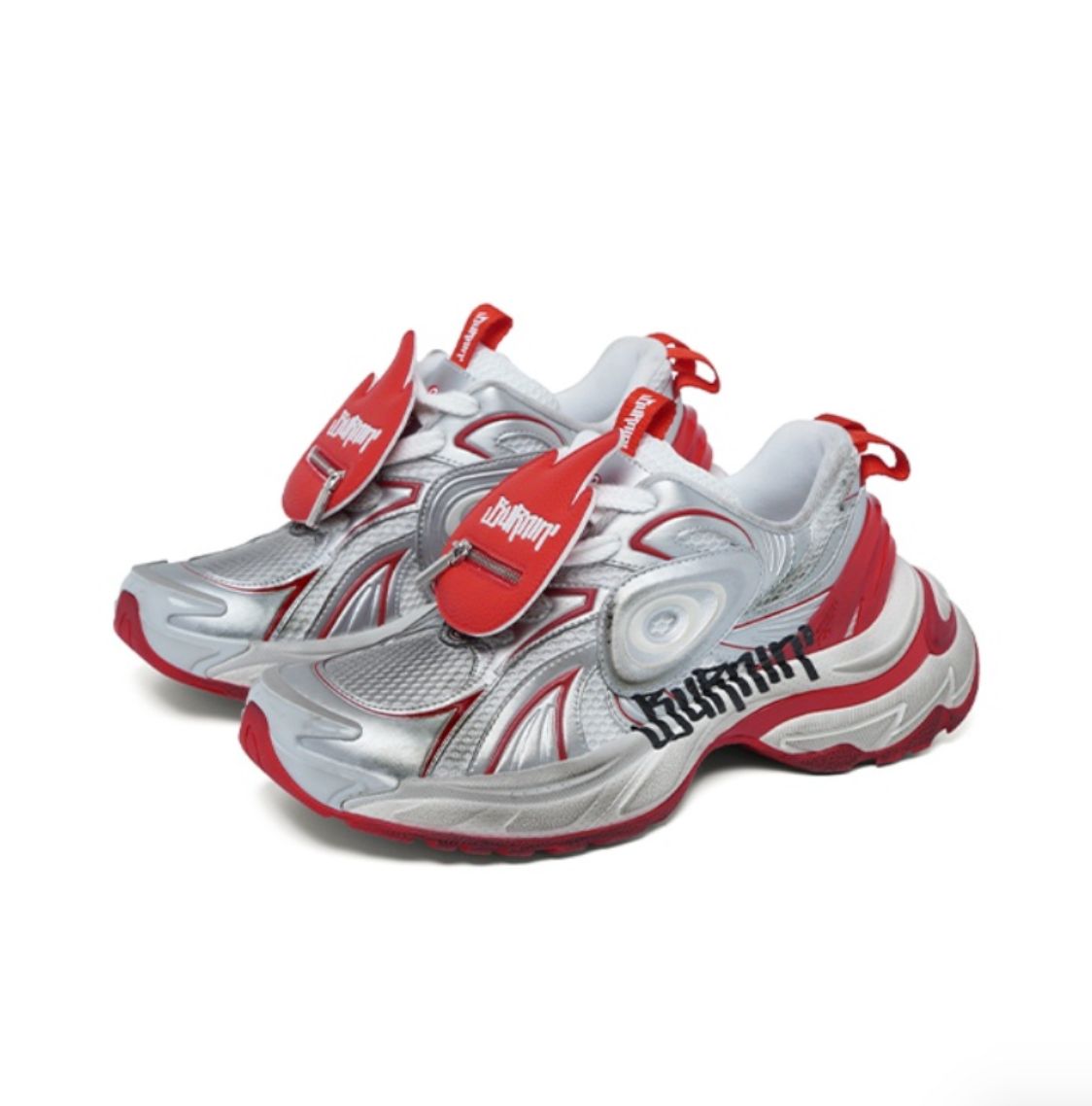 OLD ORDER x BURNIN Turbo GT 'Silver Red' O2320737 sold by KicksCrew product image thumbnail 2