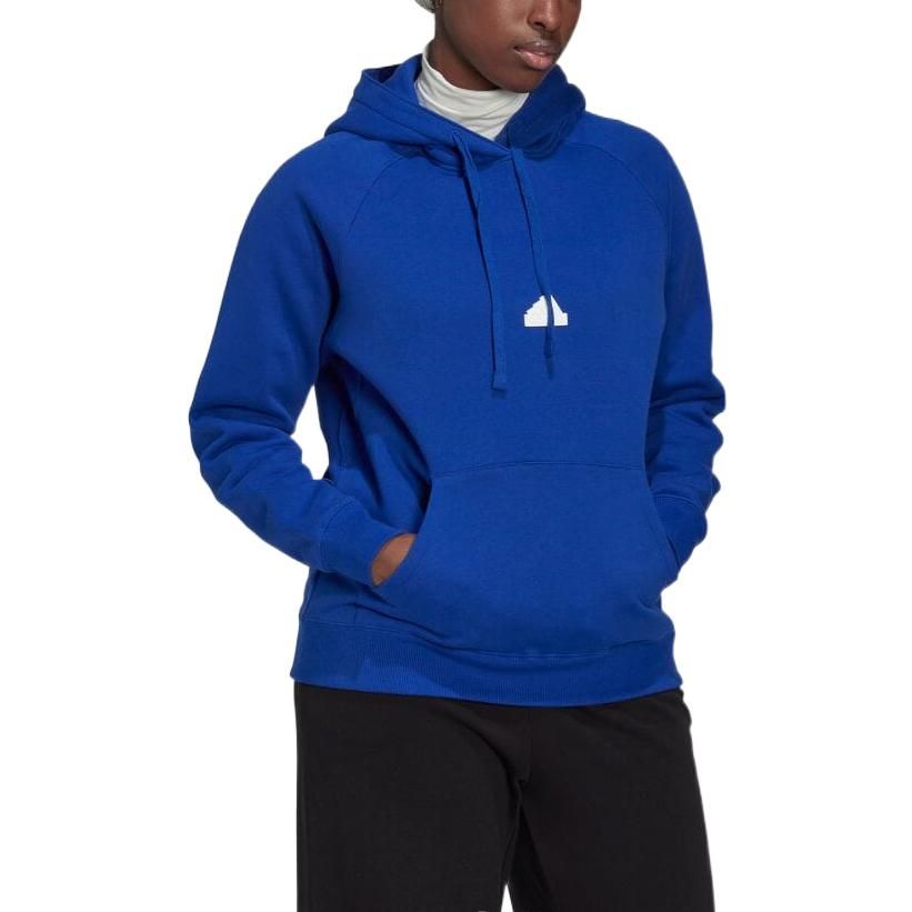 (WMNS) Adidas Oversized Hoodie Sweatshirt 'Blue' HM2853 sold by KicksCrew product image thumbnail 3
