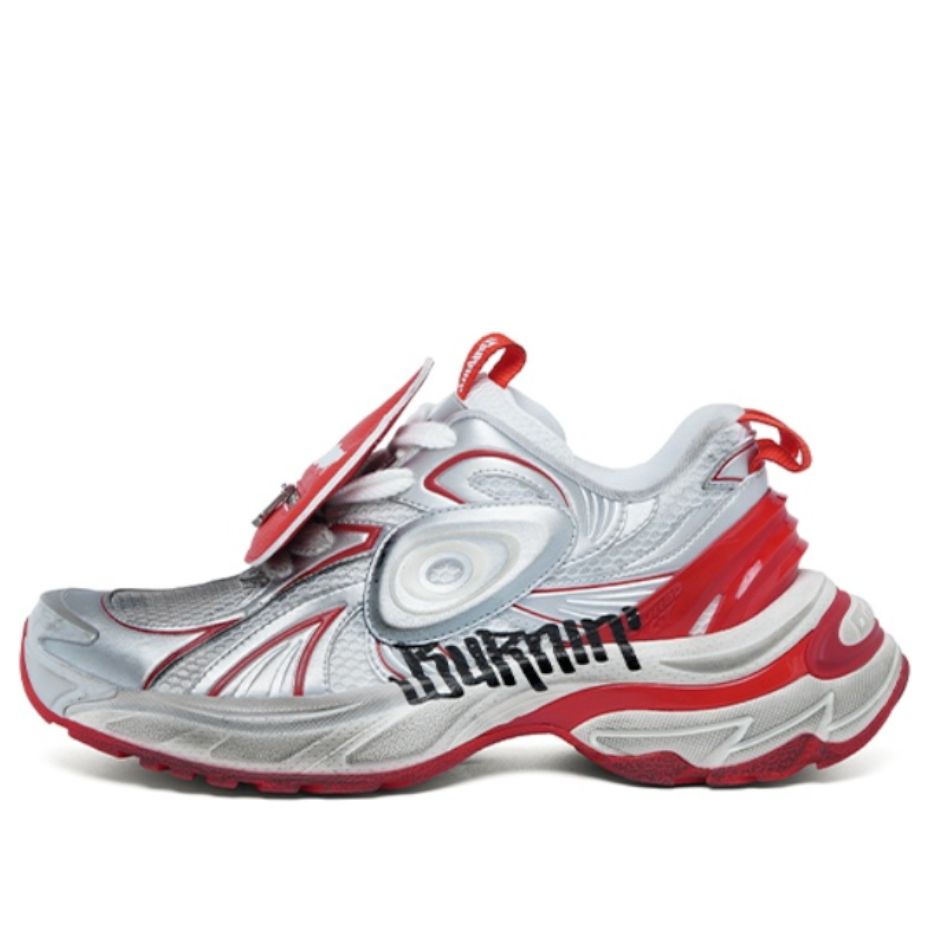 OLD ORDER x BURNIN Turbo GT 'Silver Red' O2320737 sold by KicksCrew